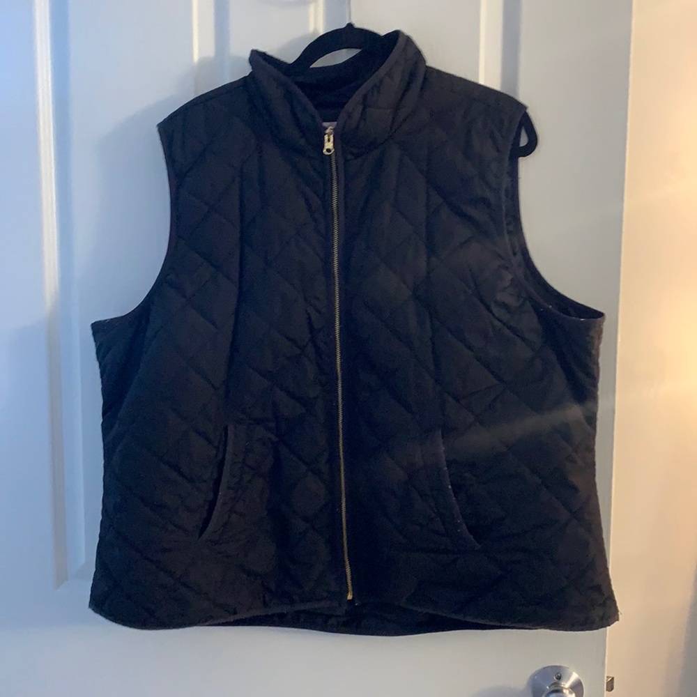 Women’s Plus Size Old Navy Vest - Black